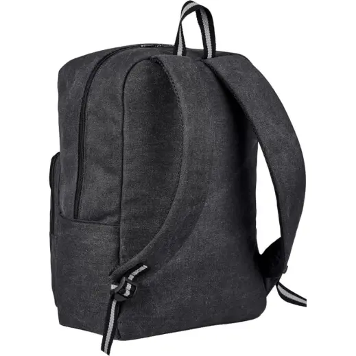 Serendipio Northbridge Canvas Laptop Backpack Back